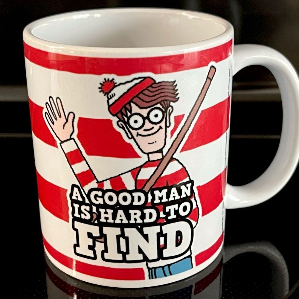 Funny Coffee Mug but So True! Where’s Waldo Mug NWT
